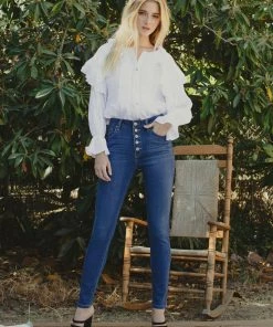 KANCAN Lanae High Rise Super Skinny Jeans