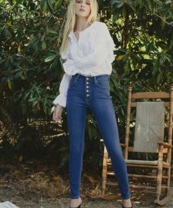 KANCAN Lanae High Rise Super Skinny Jeans