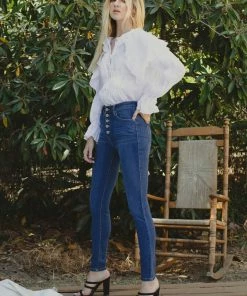 KANCAN Lanae High Rise Super Skinny Jeans