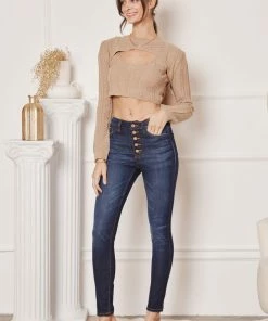 KANCAN Lyla High Rise Super Skinny Jeans
