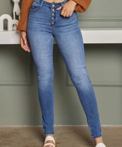 KANCAN Candice High Rise Super Skinny Jeans - Curvy 46 KANCAN Candice High Rise Super Skinny Jeans - Curvy