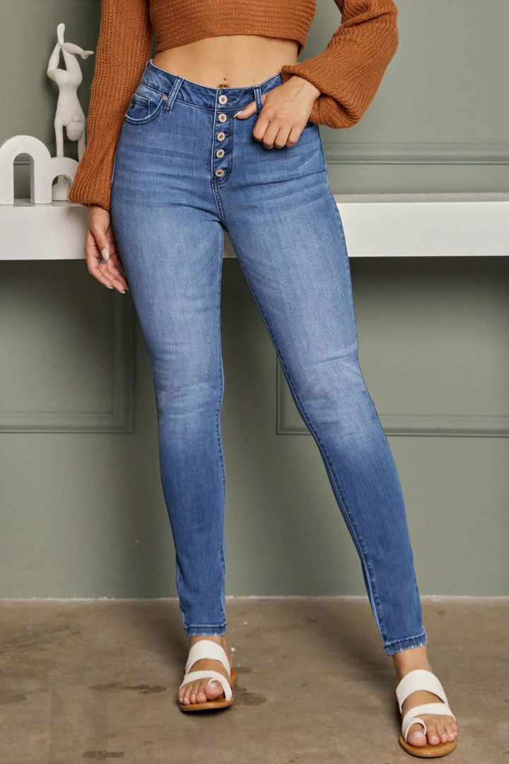 KANCAN Candice High Rise Super Skinny Jeans - Curvy 21 KANCAN Candice High Rise Super Skinny Jeans - Curvy