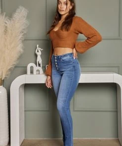 KANCAN Candice High Rise Super Skinny Jeans - Curvy 45 KANCAN Candice High Rise Super Skinny Jeans - Curvy