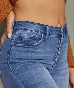 KANCAN Candice High Rise Super Skinny Jeans - Curvy 52 KANCAN Candice High Rise Super Skinny Jeans - Curvy