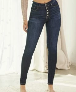 KANCAN Birdie High Rise Super Skinny Jeans - Curvy