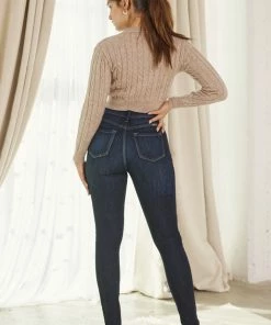 KANCAN Birdie High Rise Super Skinny Jeans - Curvy