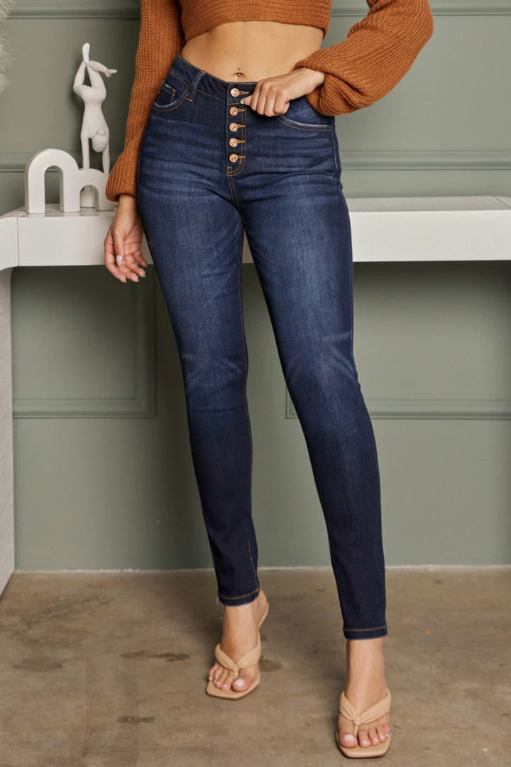 KANCAN Candice High Rise Super Skinny Jeans - Curvy 11 KANCAN Candice High Rise Super Skinny Jeans - Curvy
