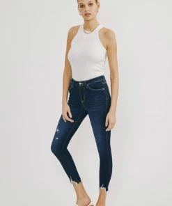 KANCAN Aiya High Rise Ankle Skinny Jeans