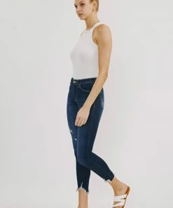 KANCAN Aiya High Rise Ankle Skinny Jeans