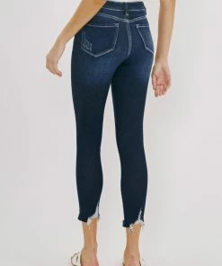KANCAN Aiya High Rise Ankle Skinny Jeans