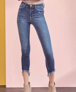 KANCAN Dana High Rise Ankle Skinny Jeans