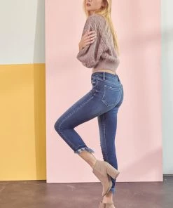 KANCAN Dana High Rise Ankle Skinny Jeans