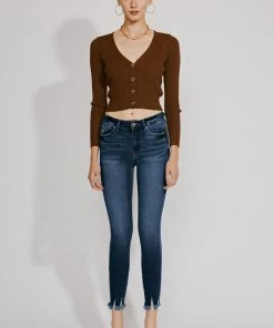 KANCAN Jay High Rise Ankle Skinny Jeans