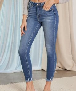 KANCAN Jay High Rise Ankle Skinny Jeans
