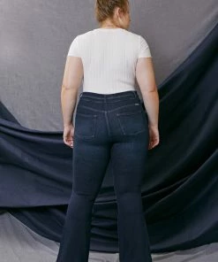 KANCAN Salma Ultra High Rise Flare Jeans - Plus