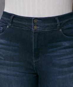 KANCAN Salma Ultra High Rise Flare Jeans - Plus