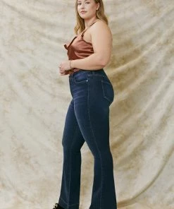 KANCAN Monica High Rise Flare Jeans - Plus