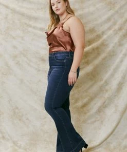 KANCAN Monica High Rise Flare Jeans - Plus