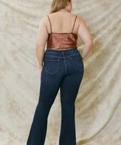 KANCAN Monica High Rise Flare Jeans - Plus