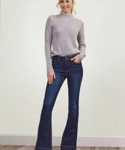 KANCAN Flare & Bootcut Roxanne High Rise Flare Jeans