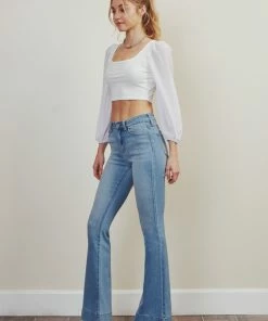 KANCAN Flare & Bootcut Roxanne High Rise Flare Jeans
