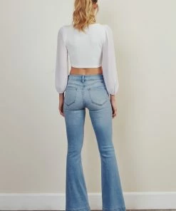 KANCAN Flare & Bootcut Roxanne High Rise Flare Jeans