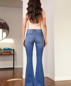 KANCAN Flare & Bootcut Roxanne High Rise Flare Jeans