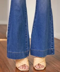 KANCAN Flare & Bootcut Roxanne High Rise Flare Jeans