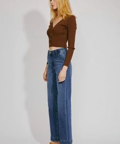 KANCAN Celine Ultra High Rise Wide Leg Jeans