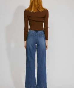 KANCAN Celine Ultra High Rise Wide Leg Jeans