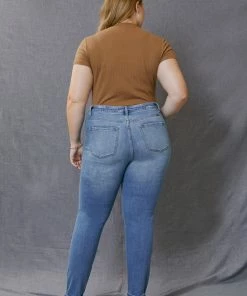 KANCAN Beatrice High Rise Button Down Ankle Skinny - Plus 15 KANCAN Beatrice High Rise Button Down Ankle Skinny - Plus