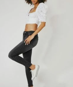 KANCAN Hermione High Rise Ankle Skinny Jeans