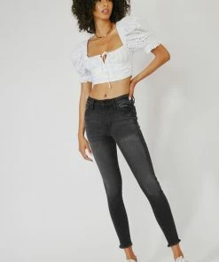 KANCAN Hermione High Rise Ankle Skinny Jeans