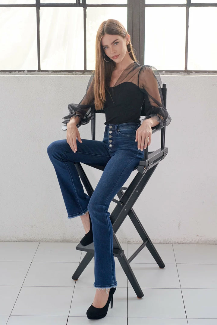 KANCAN Flare & Bootcut Rainn Ultra High Rise Flare Jeans 18 KANCAN Flare & Bootcut Rainn Ultra High Rise Flare Jeans