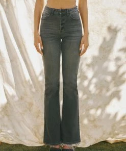 KANCAN Flare & Bootcut Rainn Ultra High Rise Flare Jeans