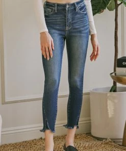 KANCAN Best Sellers Layna Ultra High Rise Ankle Skinny Jeans