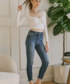 KANCAN Best Sellers Layna Ultra High Rise Ankle Skinny Jeans 29 KANCAN Best Sellers Layna Ultra High Rise Ankle Skinny Jeans