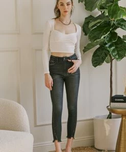 KANCAN Best Sellers Layna Ultra High Rise Ankle Skinny Jeans 35 KANCAN Best Sellers Layna Ultra High Rise Ankle Skinny Jeans