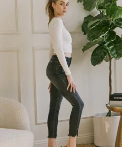 KANCAN Best Sellers Layna Ultra High Rise Ankle Skinny Jeans 38 KANCAN Best Sellers Layna Ultra High Rise Ankle Skinny Jeans