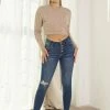 KANCAN Milo High Rise Ankle Skinny Jeans - Curvy