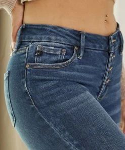 KANCAN Milo High Rise Ankle Skinny Jeans - Curvy