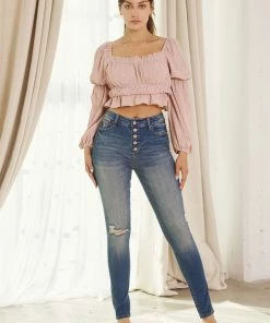 KANCAN Wesley High Rise Super Skinny Jeans - Curvy