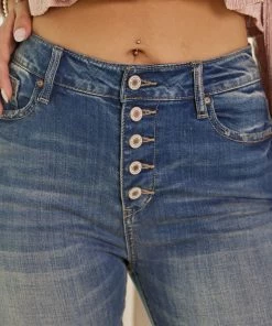 KANCAN Wesley High Rise Super Skinny Jeans - Curvy 23 KANCAN Wesley High Rise Super Skinny Jeans - Curvy