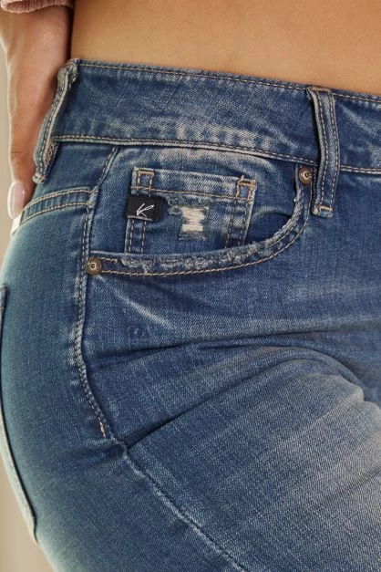 KANCAN Wesley High Rise Super Skinny Jeans - Curvy 9 KANCAN Wesley High Rise Super Skinny Jeans - Curvy