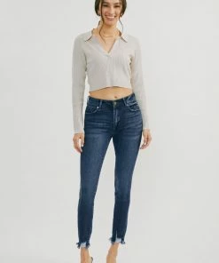 KANCAN Lucia High Rise Ankle Skinny Jeans