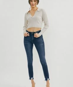 KANCAN Lucia High Rise Ankle Skinny Jeans
