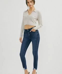KANCAN Lucia High Rise Ankle Skinny Jeans