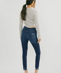 KANCAN Lucia High Rise Ankle Skinny Jeans