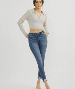 KANCAN Lucia High Rise Ankle Skinny Jeans