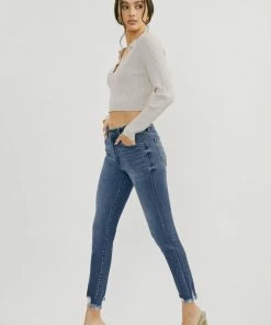 KANCAN Lucia High Rise Ankle Skinny Jeans